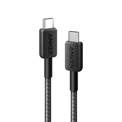 Cable USB-C A USB-C ANKER 322 trenzado 60w 1.8m - Achorao