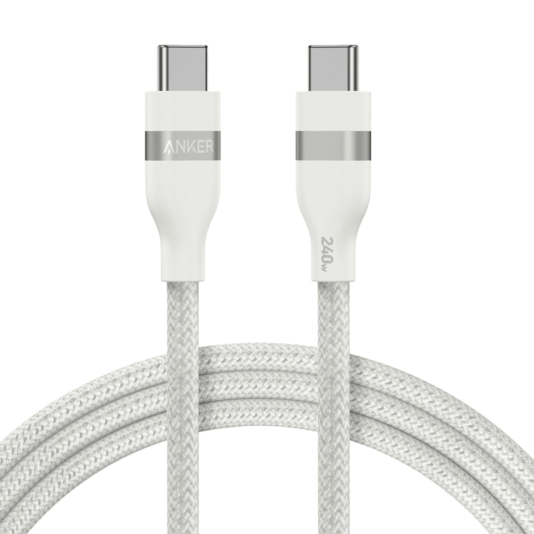 Cable de carga rápida Anker usb C a usb C 6FT(1.8m), 240W, Upcycled Braided
