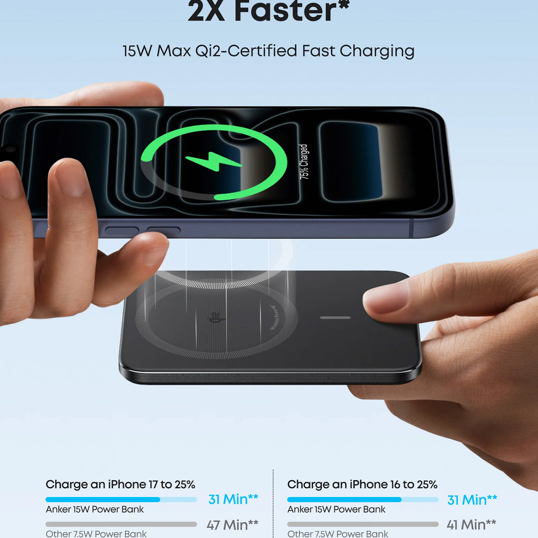 Power Bank Anker Nano  (5K, MagGo, Slim)