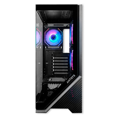Case Antryx FX 650 Black, ARGB FAN X4, Vidrio templado - Achorao