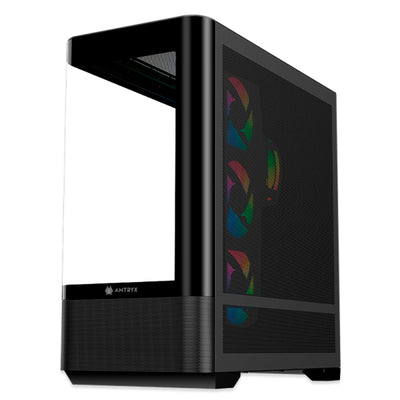 Case Antryx FX 830 BLACK, Infinity ARGB FAN X4, USB Tipo-C - Achorao