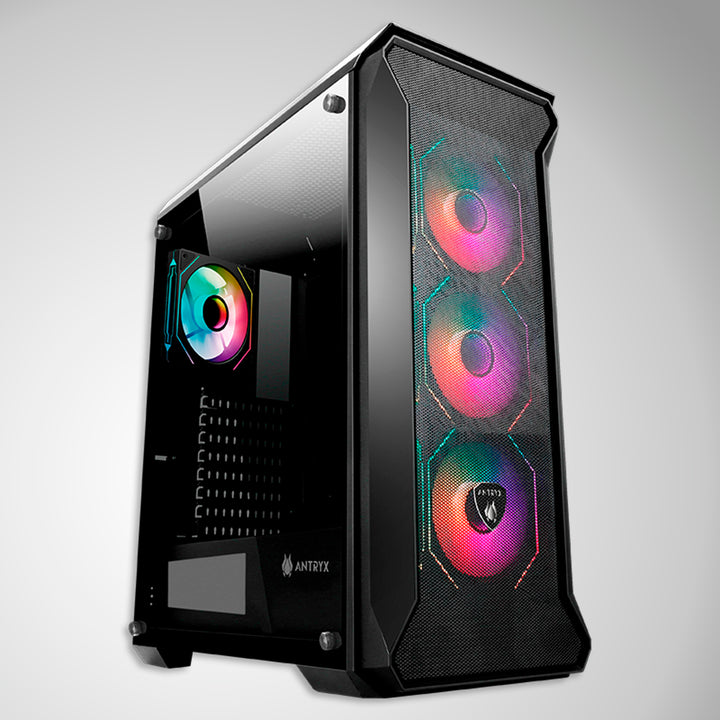 CASE ANTRYX FX SENTRY PLUS, ARGB FAN X4 (AC-FX260PK) - Achorao