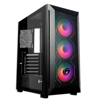 CASE ANTRYX RX 550, ARGB FAN X3, VIDRIO TEMPLADO - Achorao