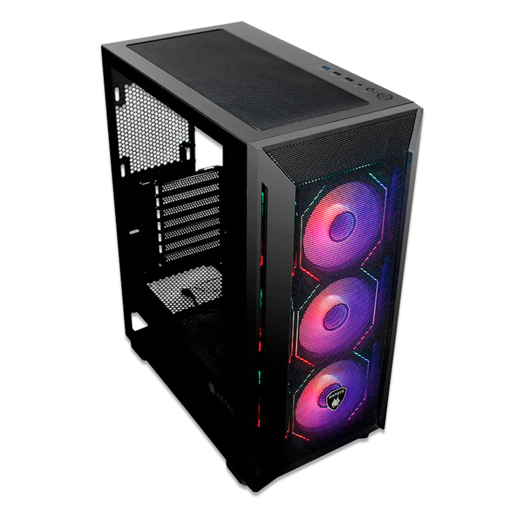 CASE ANTRYX RX 550, ARGB FAN X3, VIDRIO TEMPLADO - Achorao