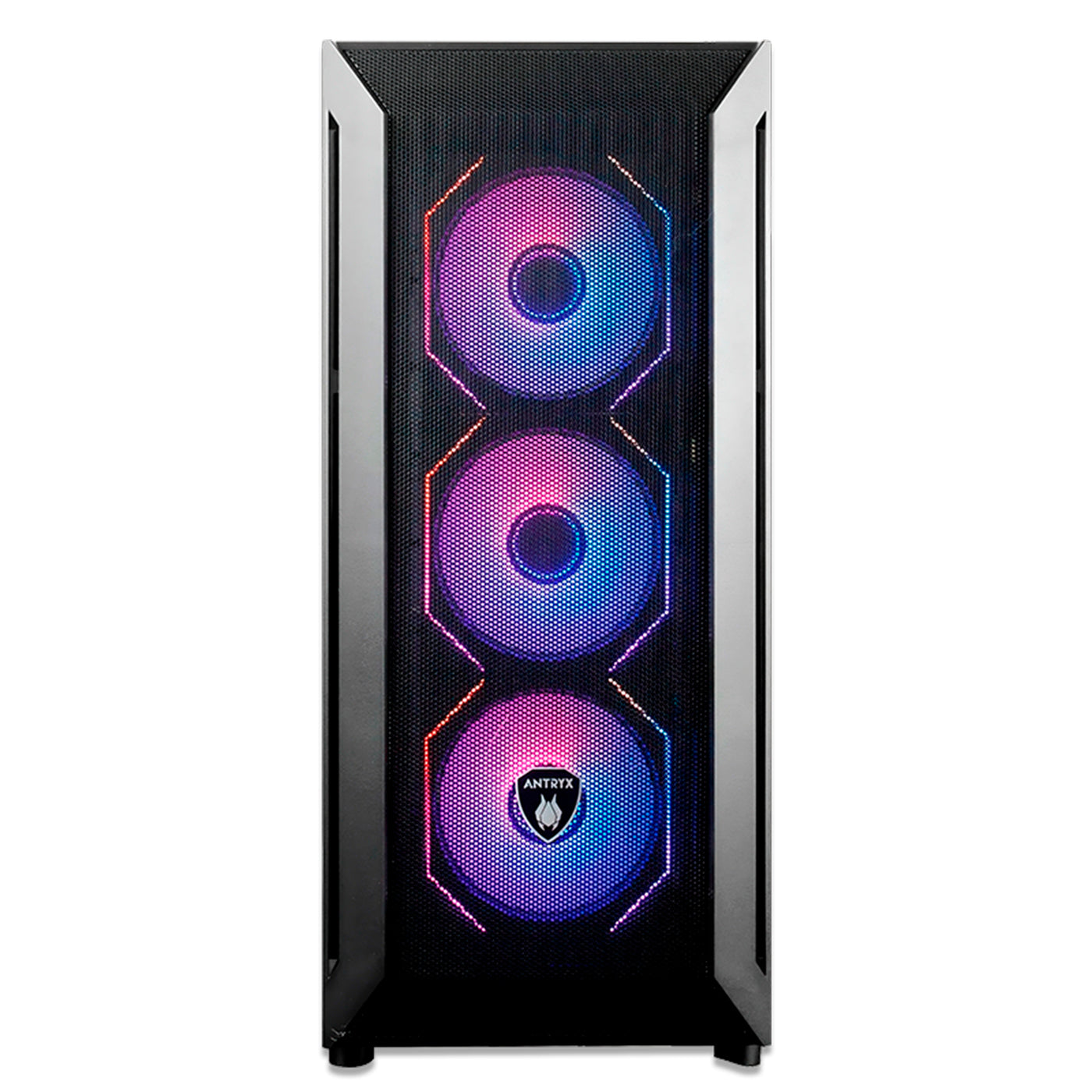 CASE ANTRYX RX 550, ARGB FAN X3, VIDRIO TEMPLADO - Achorao