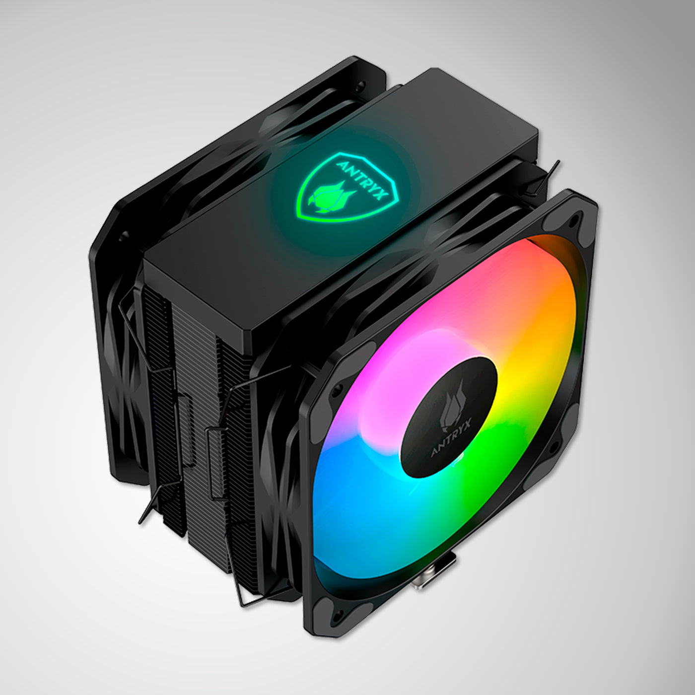 Fan-Cooler para CPU ANTRYX MIRAGE 550 PLUS, ARGB, FAN 130MM X2 - Achorao