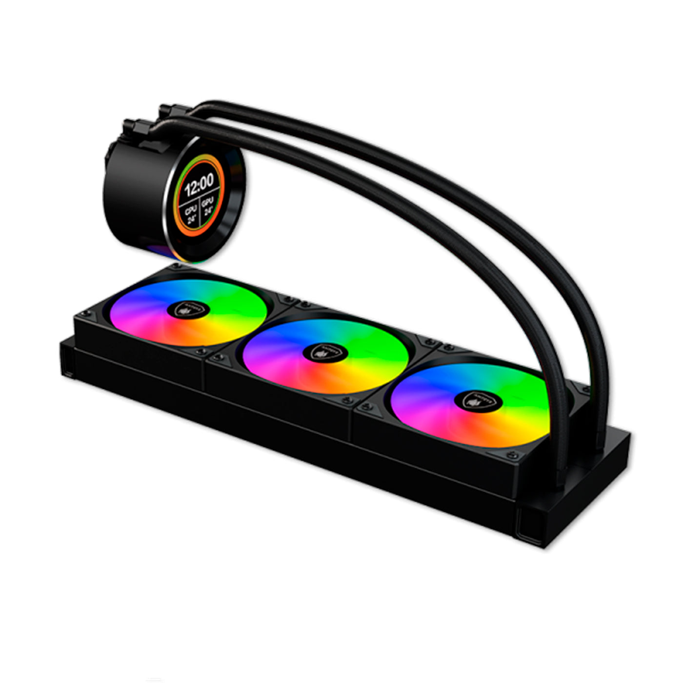 SISTEMA DE ENFRIAMIENTO LIQUIDO ANTRYX TRITON VISION 360P BLACK, ARGB - Achorao