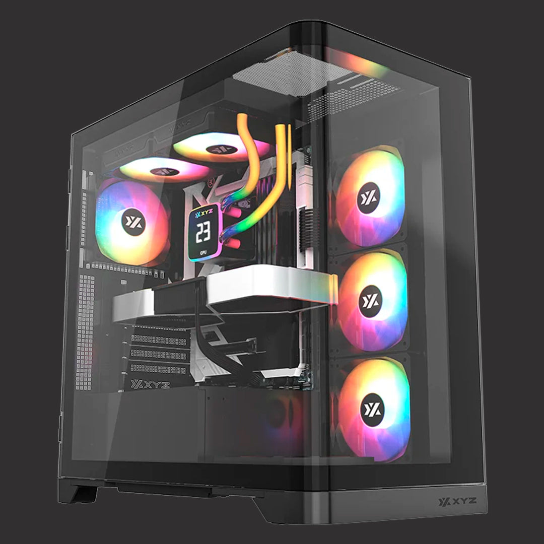 Enfriamiento Liquido XYZ AQUAPULSE 240 AIO Liquid CPU Cooler,Digital Temp Screen - Achorao