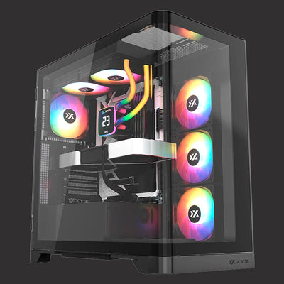 Enfriamiento Liquido XYZ AQUAPULSE 240 AIO Liquid CPU Cooler,Digital Temp Screen - Achorao