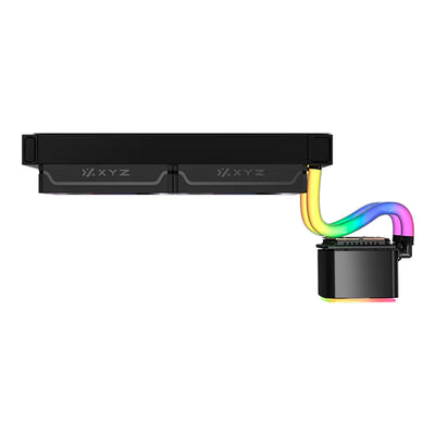 Enfriamiento Liquido XYZ AQUAPULSE 240 AIO Liquid CPU Cooler,Digital Temp Screen - Achorao
