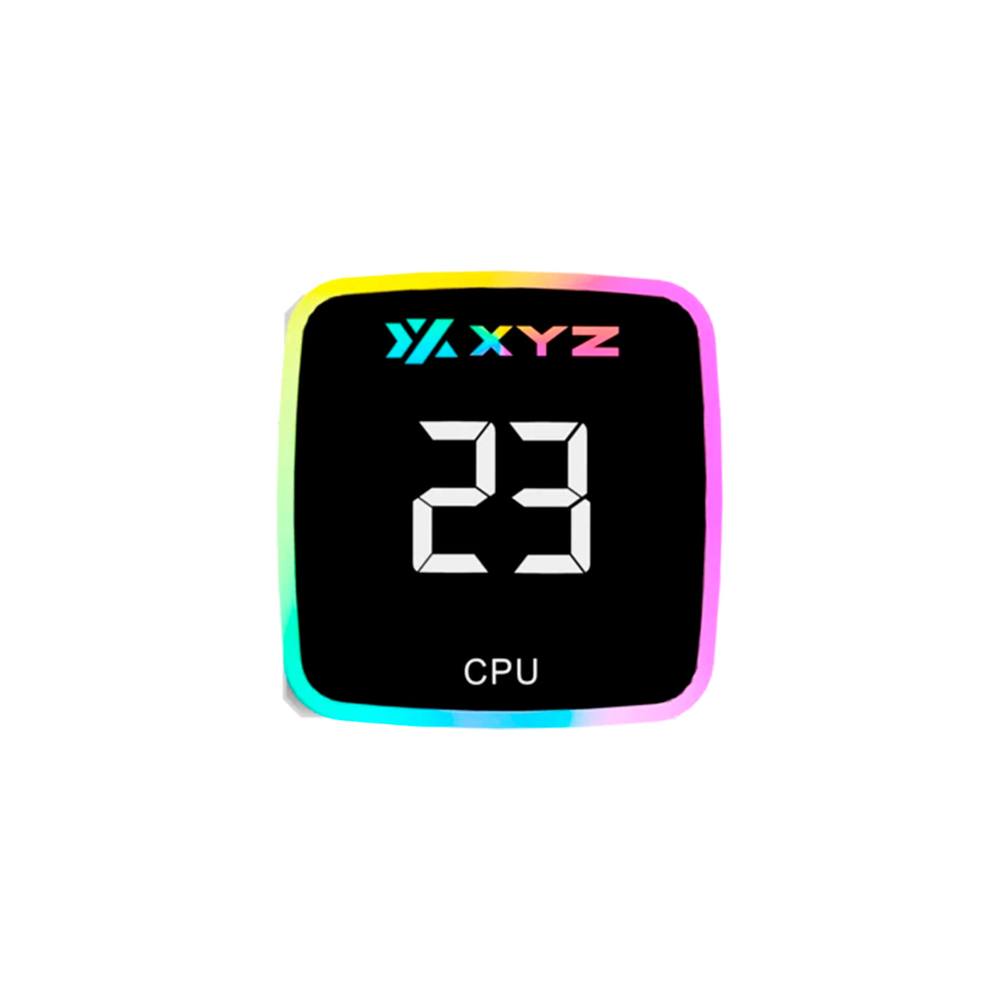 Enfriamiento Liquido XYZ AQUAPULSE 240 AIO Liquid CPU Cooler,Digital Temp Screen - Achorao