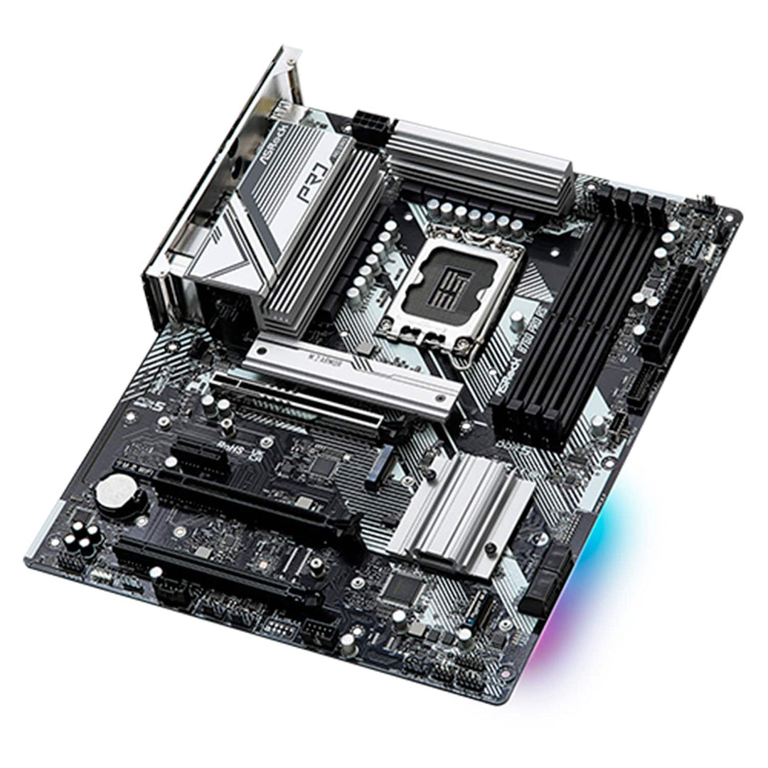 MOTHERBOARD ASROCK B760 PRO RS, LGA 1700, DDR5 7200MHz (OC), M.2(PCIe Gen4x4), PCIE 5.0, ATX. - Achorao