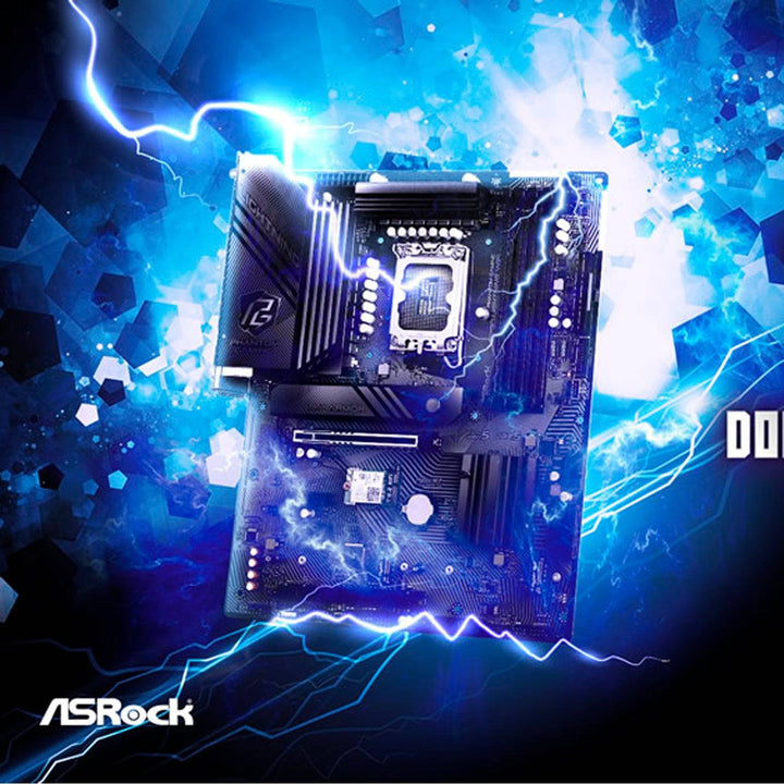 MOTHERBOARD ASROCK Z790 LIGHTNING WIFI, LGA 1700, DDR5 7600+(OC), M.2 (PCIE GEN4X4), PCIE 5.0, ATX. - Achorao