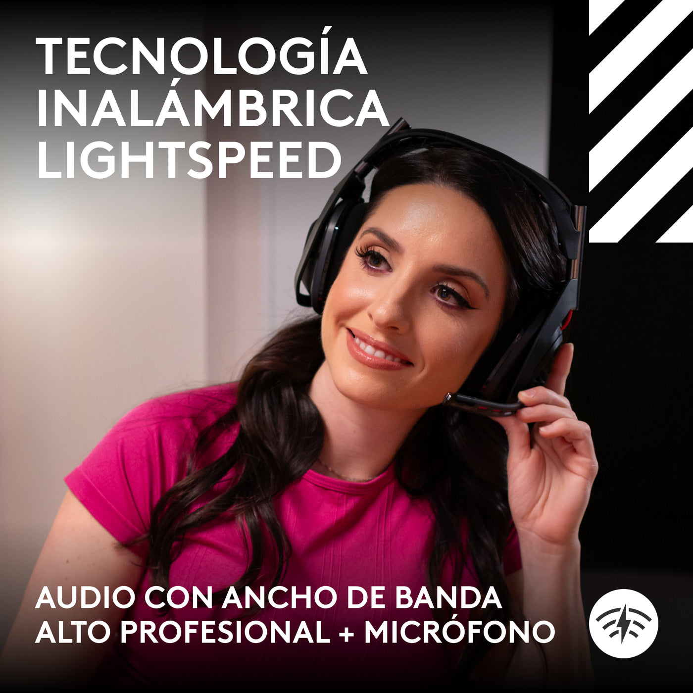 A50 5th gen LIGHTSPEED Wireless Gaming Headset + Base Station con PLAYSYNC AUDIO - Achorao