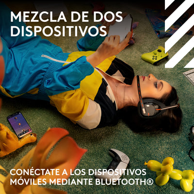 A50 5th gen LIGHTSPEED Wireless Gaming Headset + Base Station con PLAYSYNC AUDIO - Achorao