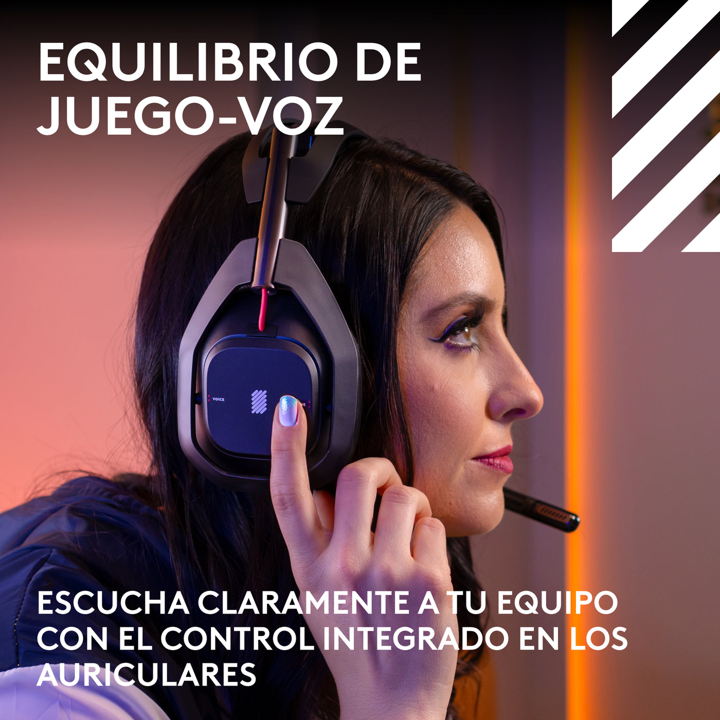 A50 5th gen LIGHTSPEED Wireless Gaming Headset + Base Station con PLAYSYNC AUDIO - Achorao