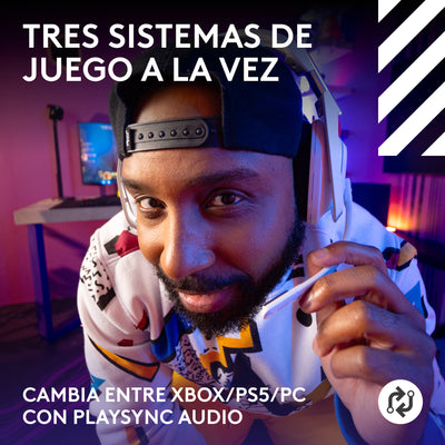 A50 5th gen LIGHTSPEED Wireless Gaming Headset + Base Station con PLAYSYNC AUDIO - Achorao