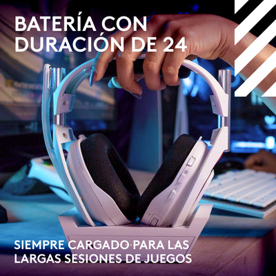 A50 5th gen LIGHTSPEED Wireless Gaming Headset + Base Station con PLAYSYNC AUDIO - Achorao