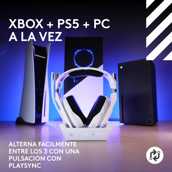 Audífonos Gamer Astro A50X Inalámbricos C/ Dolby Audio + Base de carga - Achorao