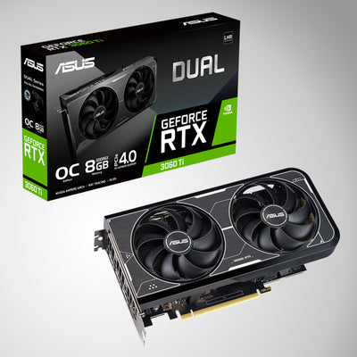 TARJETA DE VIDEO ASUS Dual GeForce RTX 3060 Ti OC Edition 8GB - Achorao