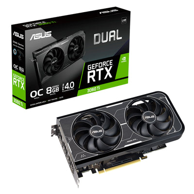 TARJETA DE VIDEO ASUS Dual GeForce RTX 3060 Ti OC Edition 8GB - Achorao