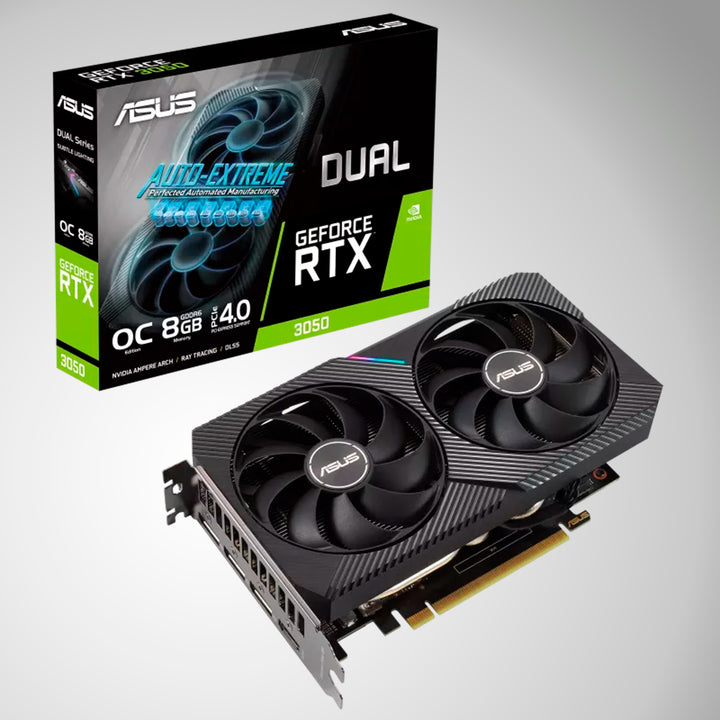 Tarjeta de video ASUS DUAL NVIDIA GEFORCE RTX 3050 OC Edition 8GB - Achorao