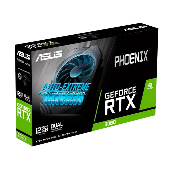 Tarjeta de video Asus Phoenix GeForce RTX 3060 V2 12GB GDDR6 - Achorao