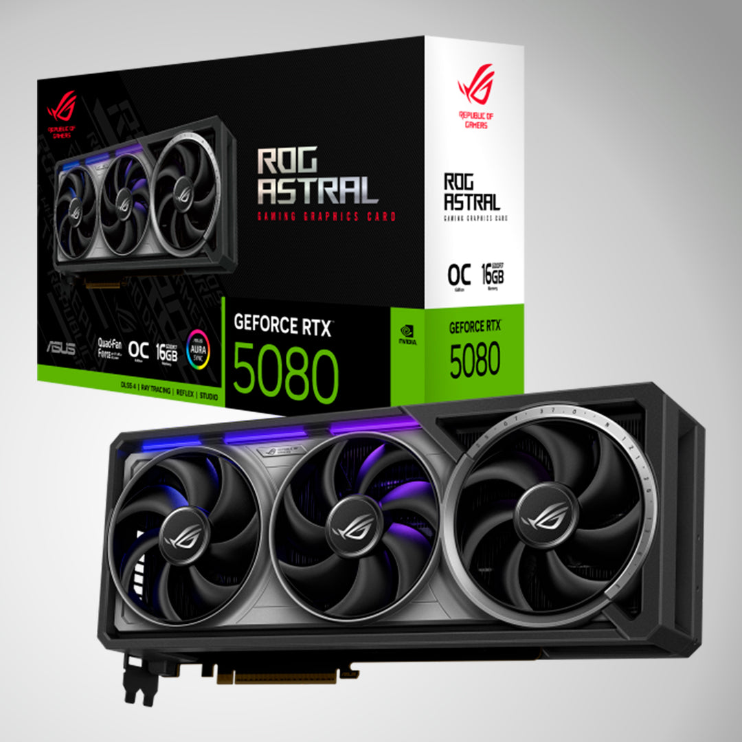 Tarjeta de video ASUS ROG Astral GeForce RTX™ 5080 16GB GDDR7 OC