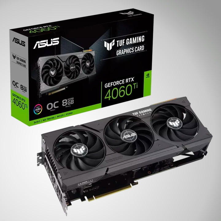 Tarjeta de video ASUS TUF GAMING GeForce RTX 4060Ti 8gb GDDR6 OC EDITION - Achorao