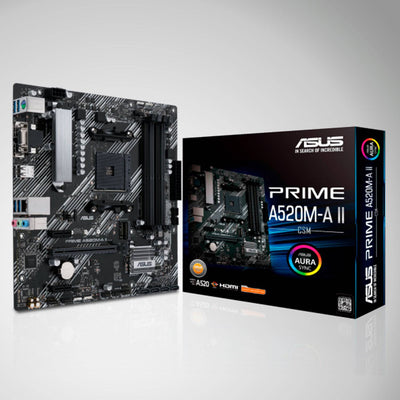 Motherboard ASUS PRIME A520M-A II/CSM, Chipset AMD A520, Socket AMD AM4, mATX - Achorao