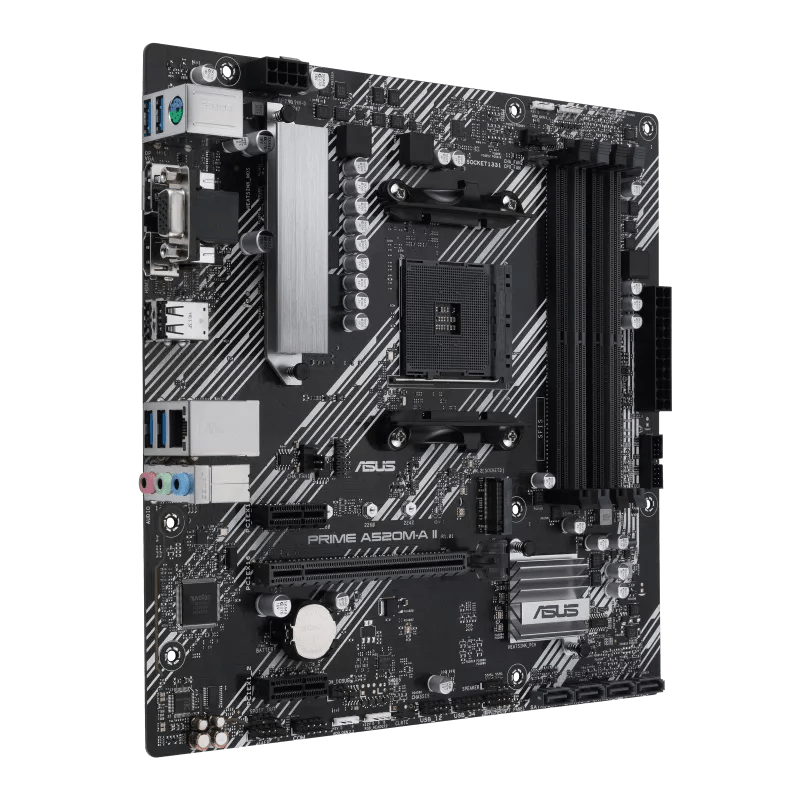 Motherboard ASUS PRIME A520M-A II/CSM, Chipset AMD A520, Socket AMD AM4, mATX - Achorao
