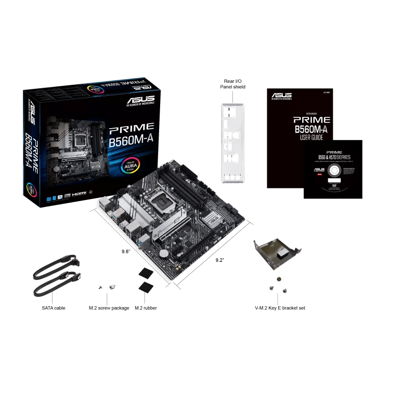MOTHERBOARD ASUS PRIME B560M-A LGA1200 - Achorao