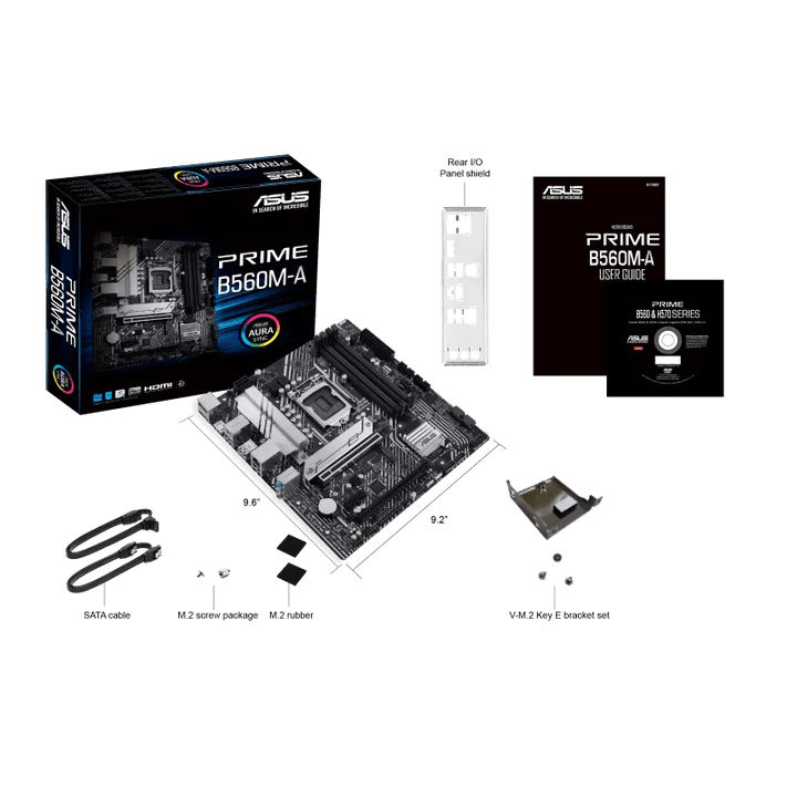 MOTHERBOARD ASUS PRIME B560M-A LGA1200 - Achorao
