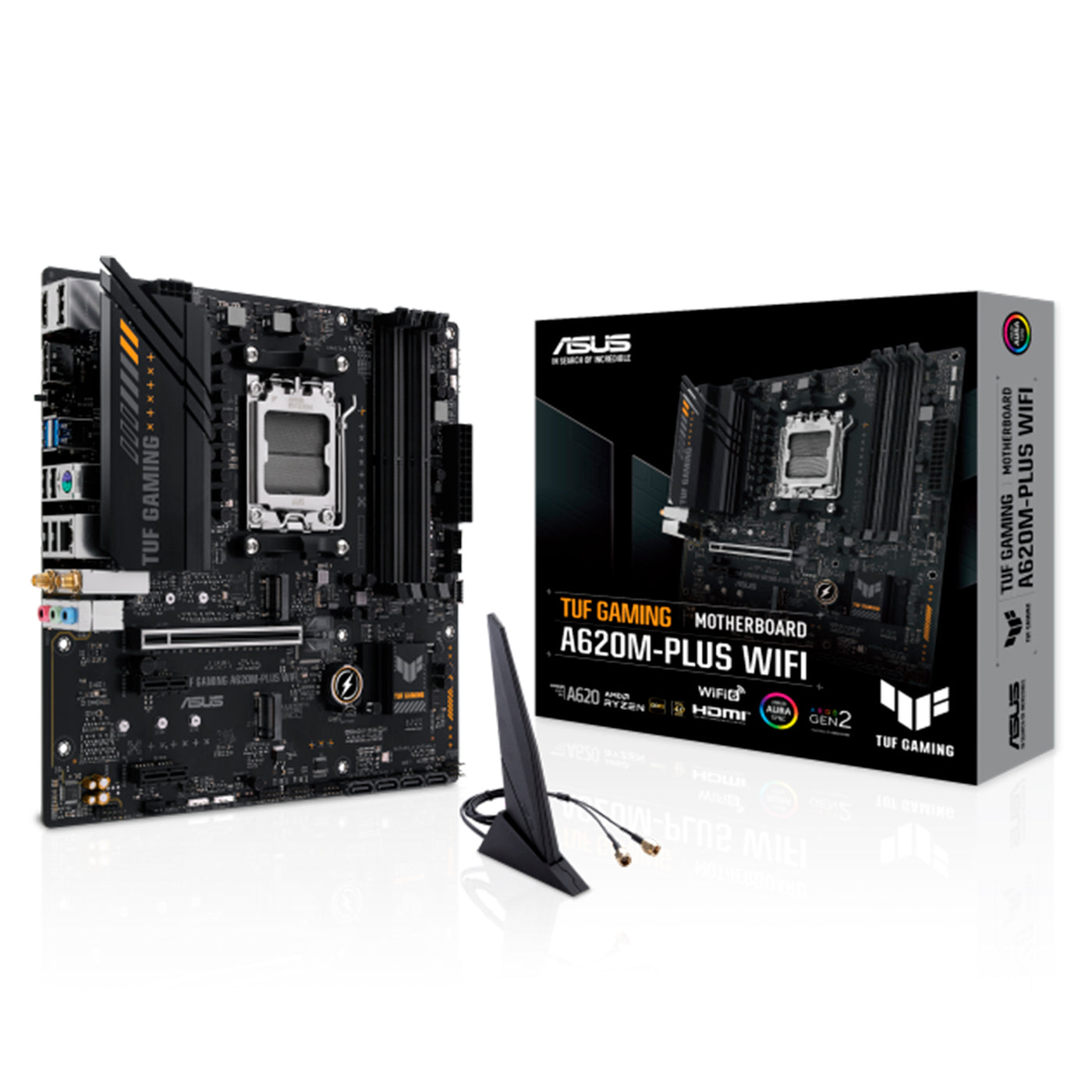 Motherboard Asus Tuff Gaming A620M-PLUS WIFI AM5 DDR5 - Achorao