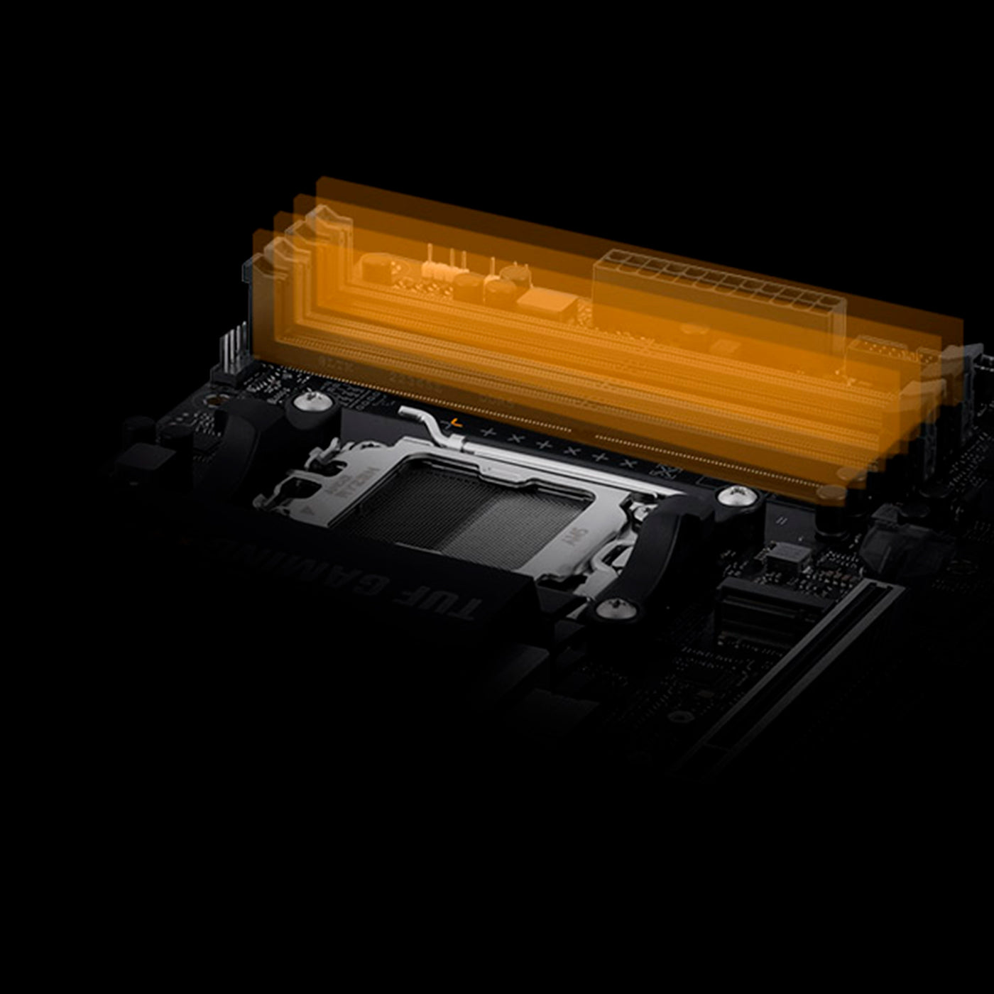 Motherboard Asus Tuff Gaming A620M-PLUS WIFI AM5 DDR5 - Achorao