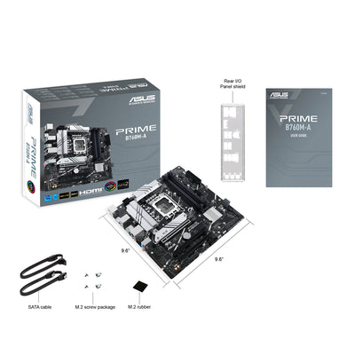 Motherboard ASUS PRIME B760M-A Chipseat Intel B760 LGA1700 Micro ATX - Achorao