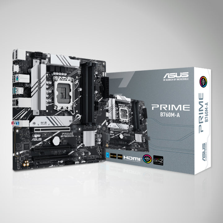 Motherboard ASUS PRIME B760M-A Chipseat Intel B760 LGA1700 Micro ATX - Achorao