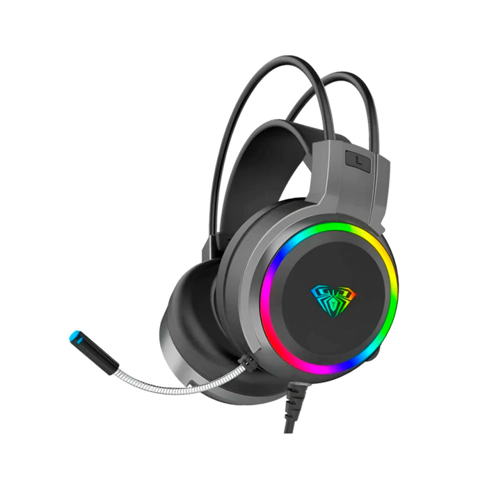 Audífonos gamer Aula S608 Cableado BLACK