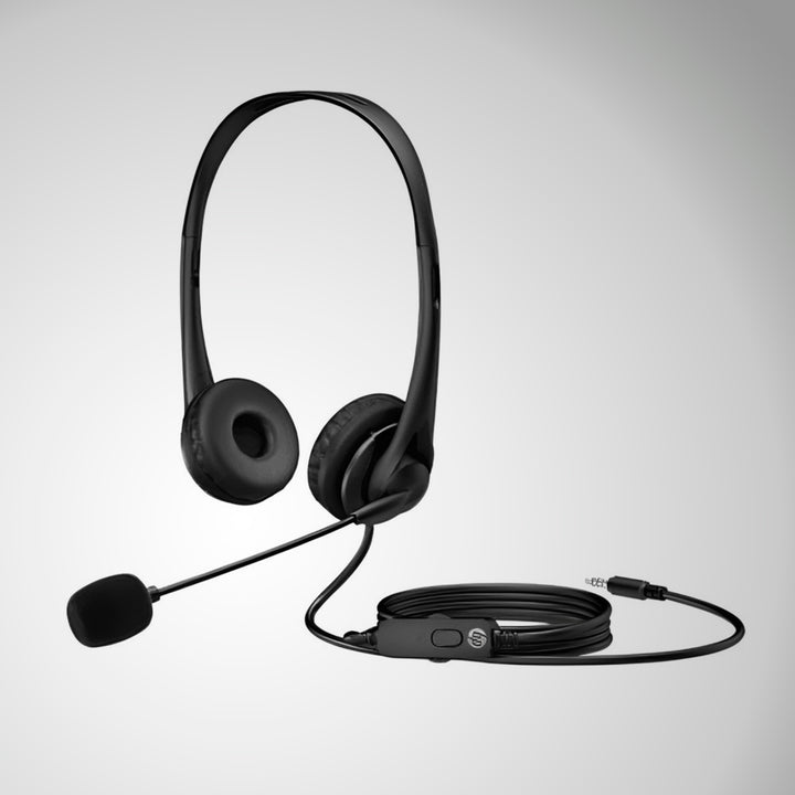 Audifonos con micrófono HP Stereo G2 jack 3.5MM Black - Achorao