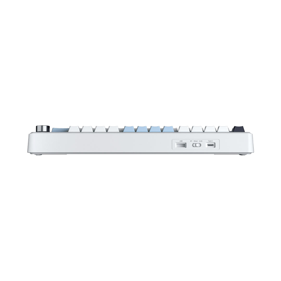 Teclado mecánico gamer Aula F75MAX Inalámbrico Español, Reaper Switch