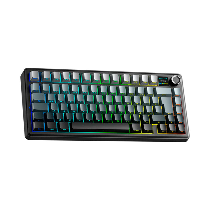 Teclado mecánico gamer Aula F75MAX Inalámbrico Español, Reaper Switch