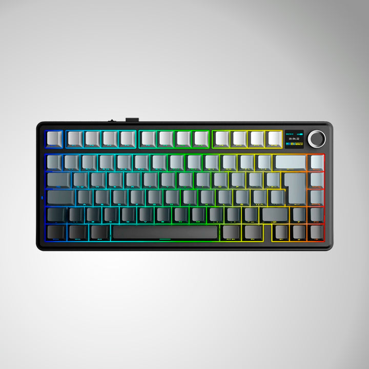 Teclado mecánico gamer Aula F75MAX Inalámbrico Español, Reaper Switch