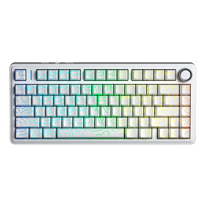 Teclado Aula F75 RGB Inalambrico Ingles - Star Vector Switch - Achorao