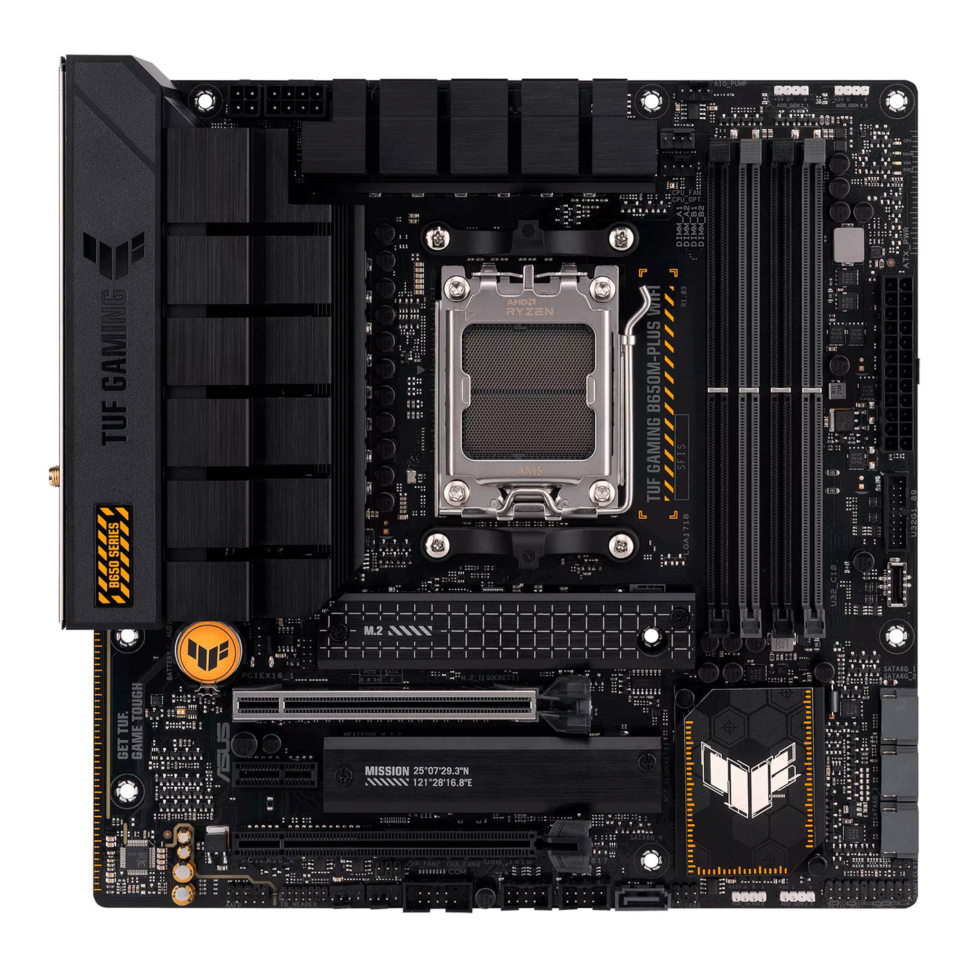 Motherboard Asus TUF Gaming B650M-PLUS WI-FI AM5 DDR5 - Achorao