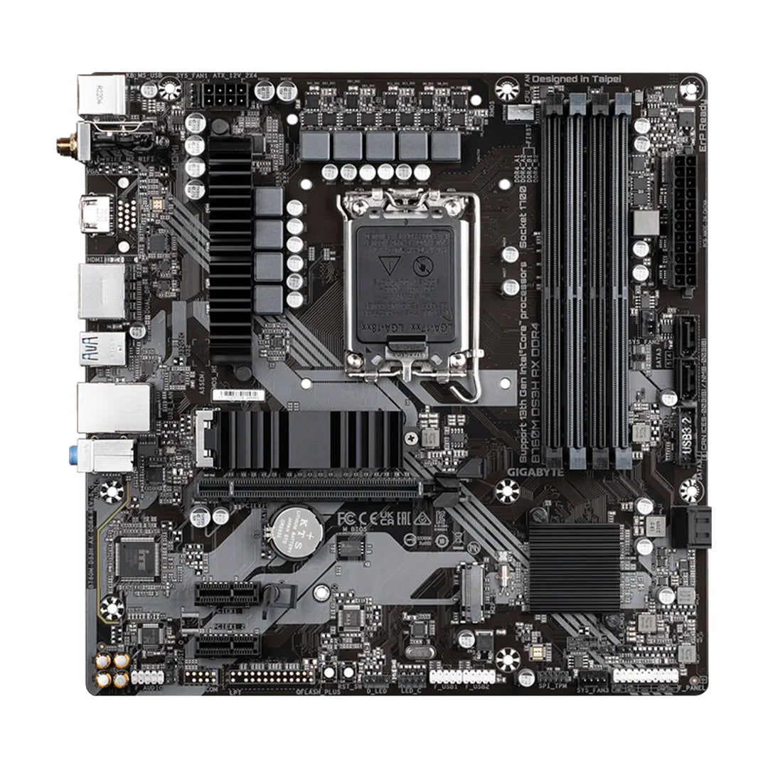 Placa madre Gigabyte B760M DS3H AX DDR4 LGA 1700 - Achorao