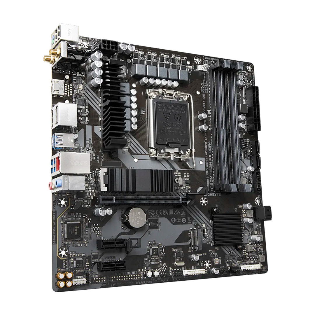 Placa madre Gigabyte B760M DS3H AX DDR4 LGA 1700 - Achorao