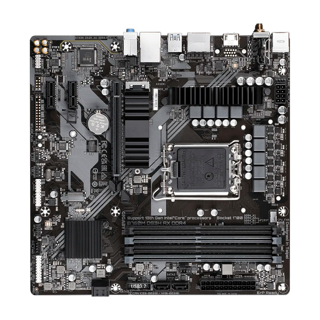 Placa madre Gigabyte B760M DS3H AX DDR4 LGA 1700 - Achorao