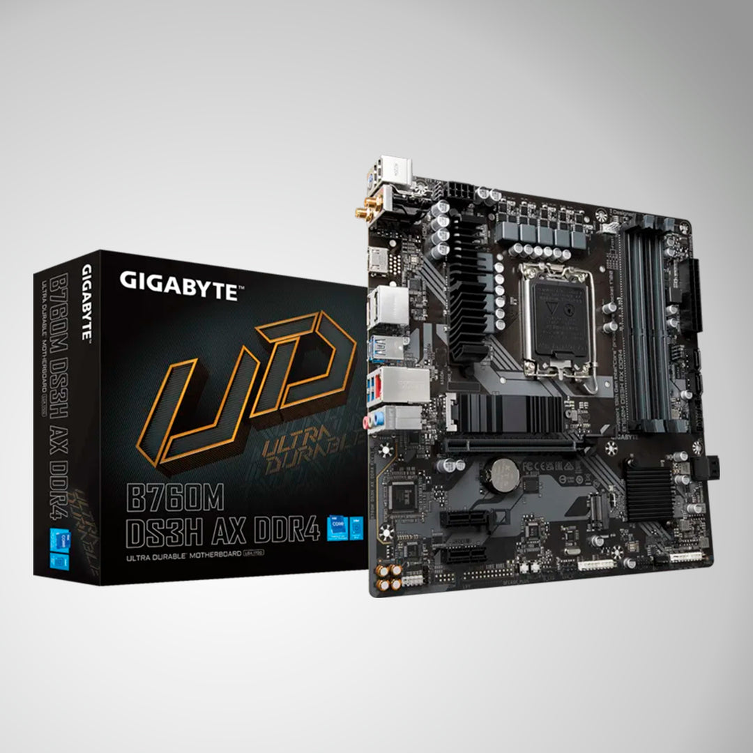Placa madre Gigabyte B760M DS3H AX DDR4 LGA 1700 - Achorao