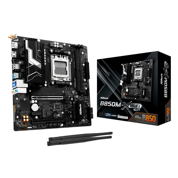 Placa madre ASROCK B850M-X Wifi R2.0, AM5