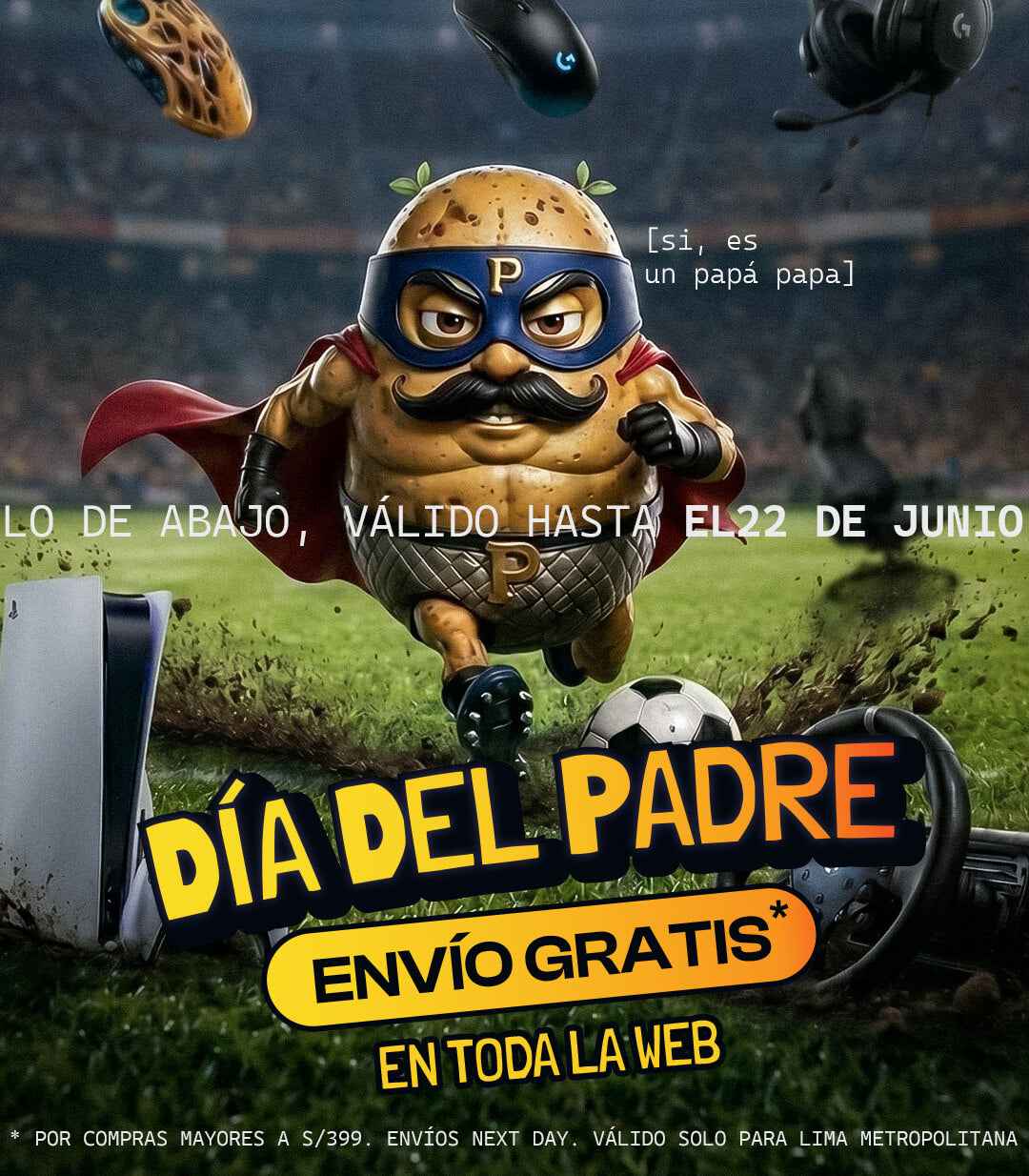 Dia del padre promocion Envio gratis en toda laweb, promo valida hasta el 22 de junio